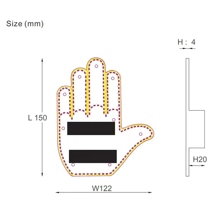 Car Finger Light