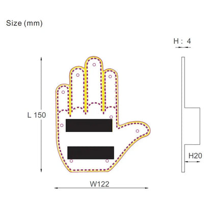 Car Finger Light