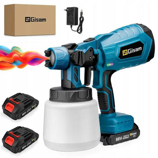 1500W 1000ML Electric Cordless Paint Spray Gun | For Makita 18V Battery